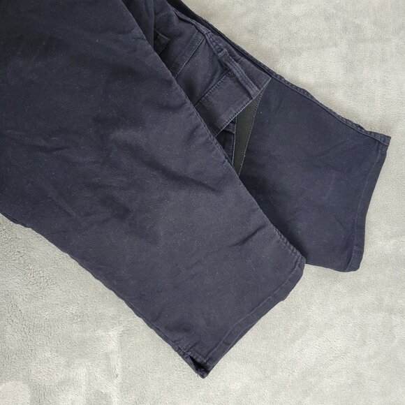 Liz Claiborne Womens Jeans 18W Plus Sara Crop Capri Comfort Indigo Blue CAP19E - Picture 4 of 10